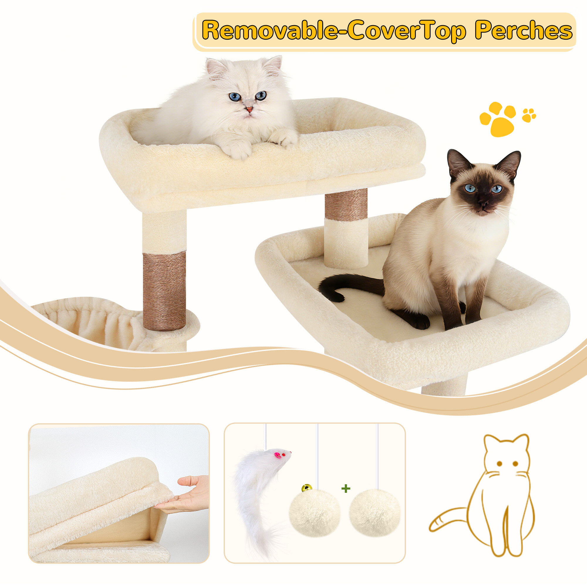 globlazer-s-series-s69-arbre-chat-beige-69-pouces-int-rieur image 4