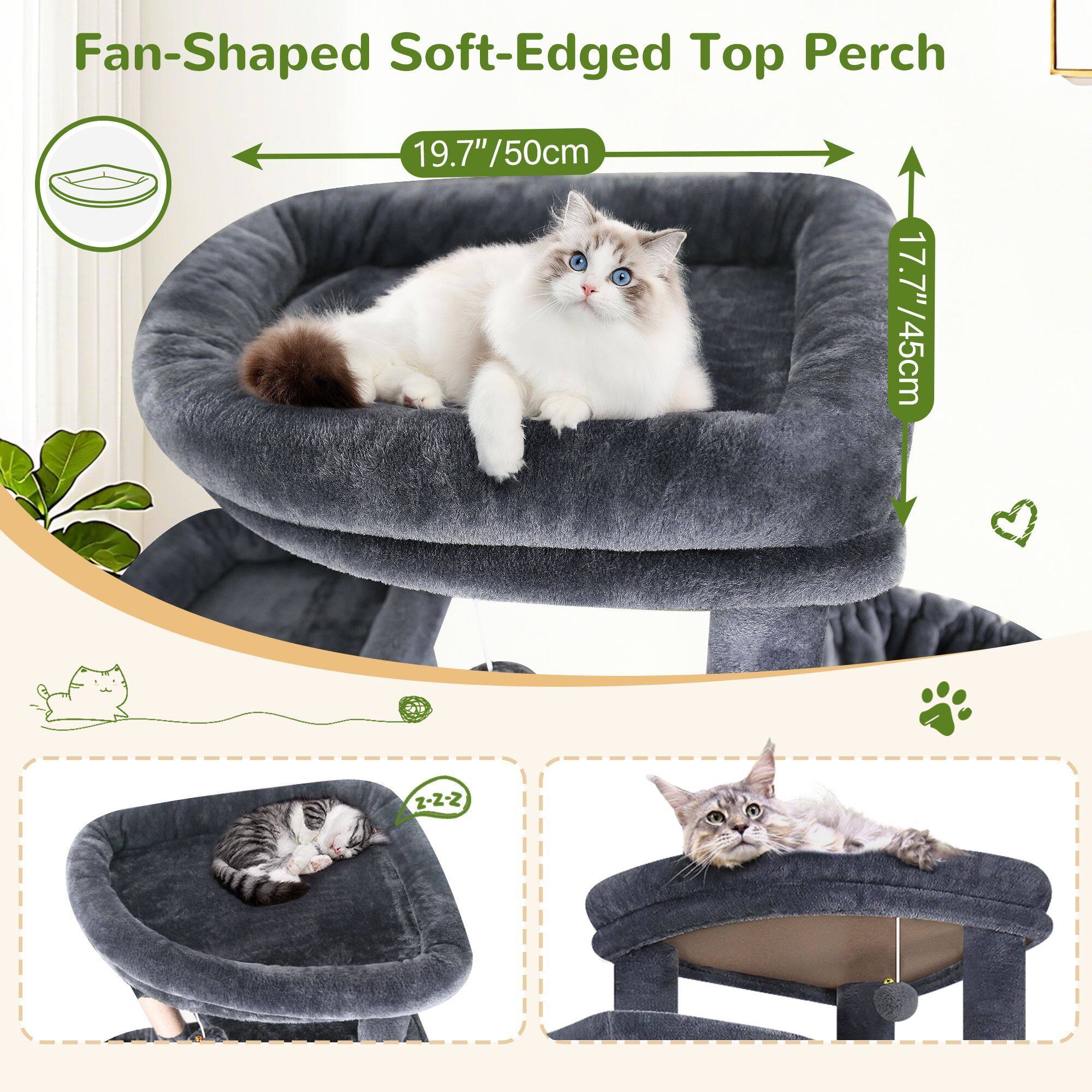 globlazer-f-series-f84-arbre-chat-gris-fonc-213-cm image 5