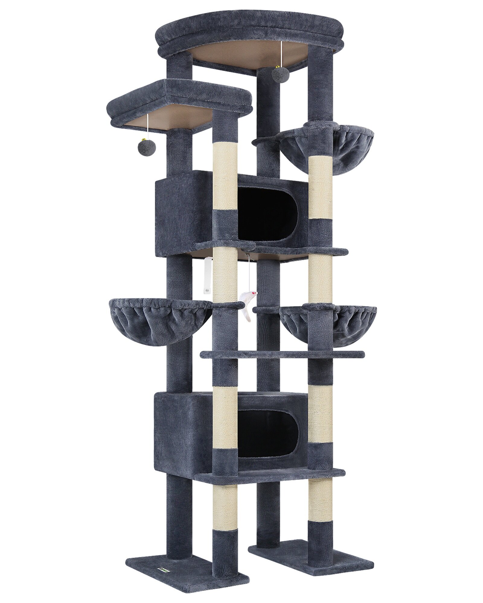 globlazer-f-series-f84-arbre-chat-gris-fonc-213-cm image 2