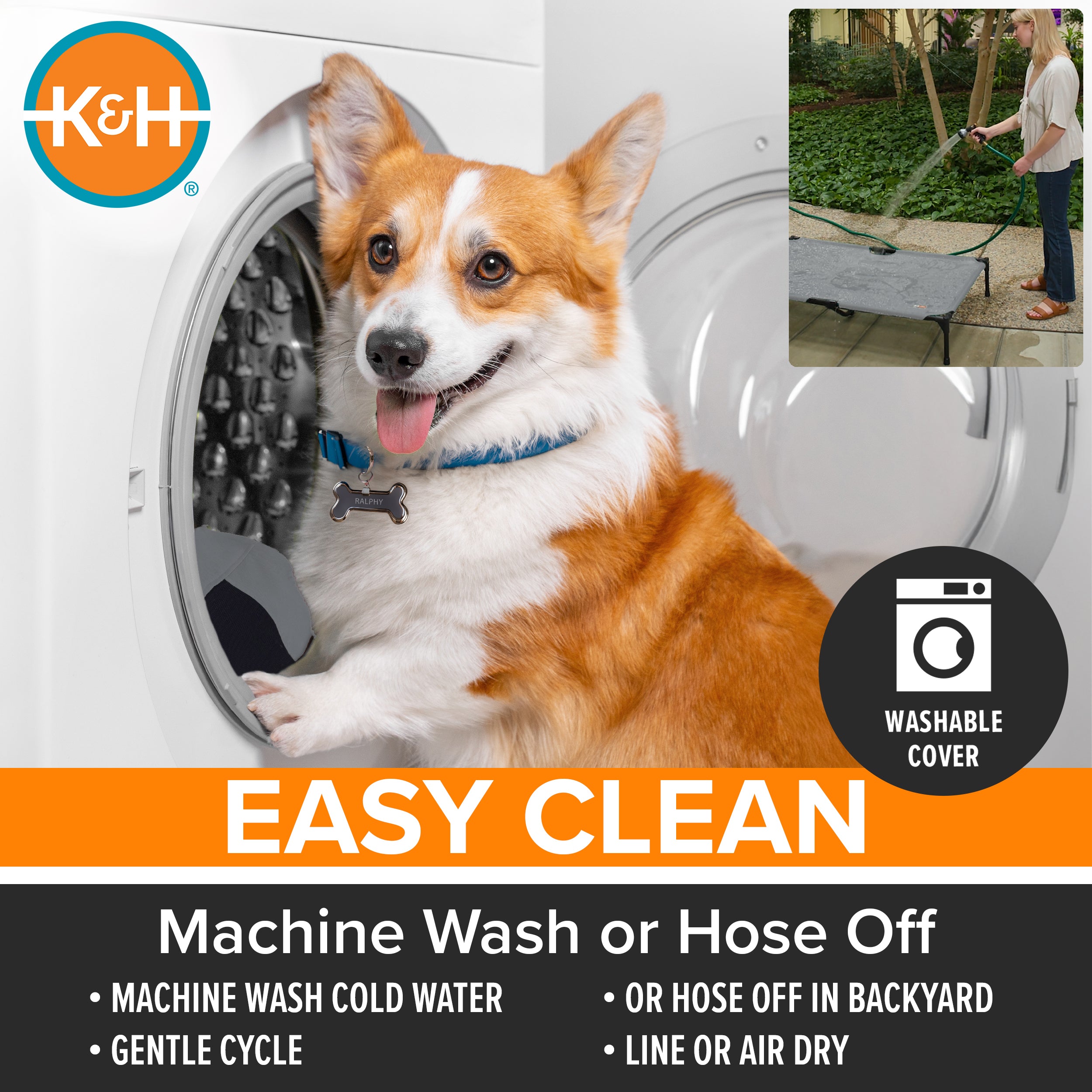 k-h-dog-cot-lit-chien-sur-lev-large-42x30-gris image 5