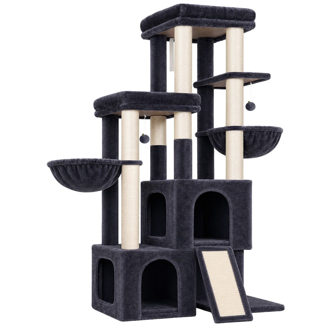 globlazer-s-series-s62-arbre-chat-gris-fonc-157-cm image 2