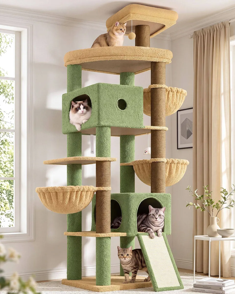 globlazer-f83c-arbre-chat-cactus-extra-grand-pour-grand-chat image 1