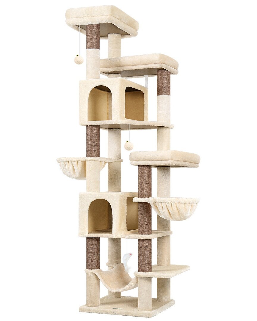 globlazer-f82b-arbre-chat-beige-208-cm image 2