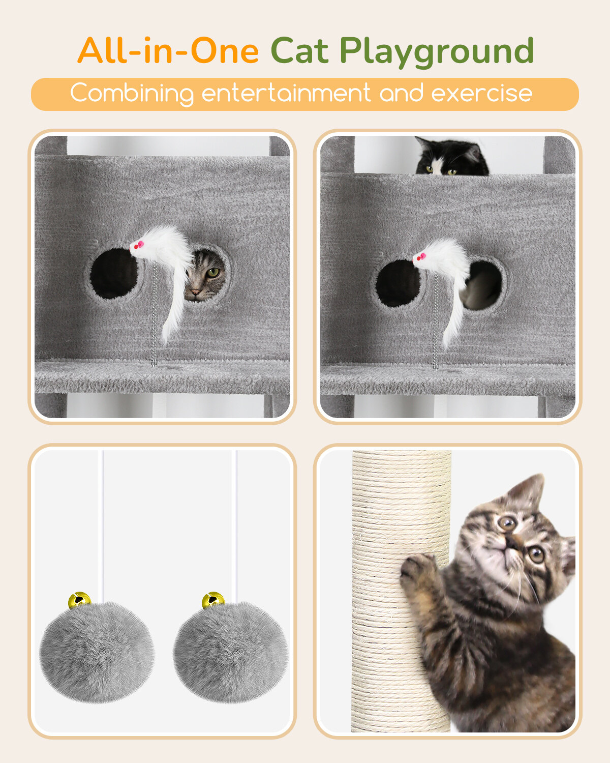 globlazer-s80b-arbre-chat-gris-clair-80-pouces-grands-chats image 6