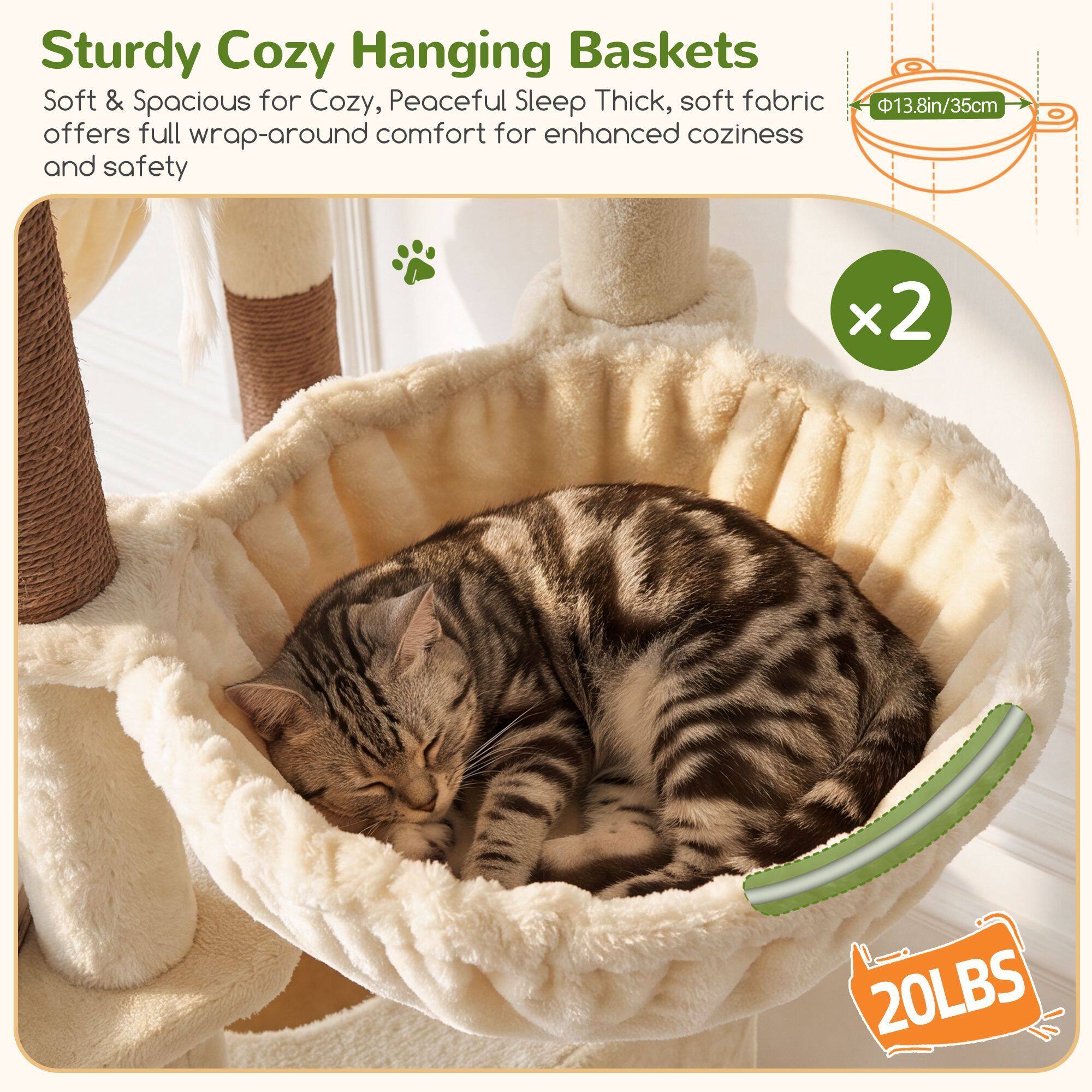 globlazer-s-series-s73b-arbre-chat-beige-185-cm-robust image 7