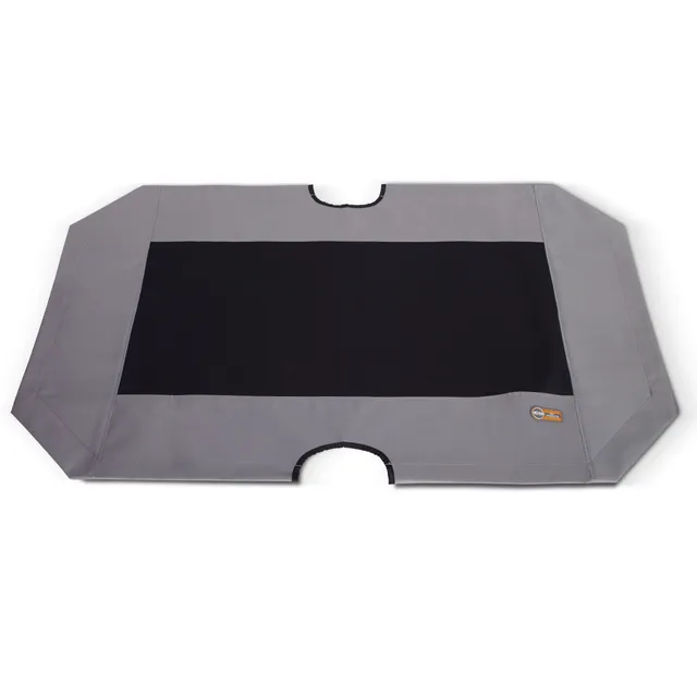 k-h-original-pet-cot-housse-rechange-lit-chien-large-gris image 1