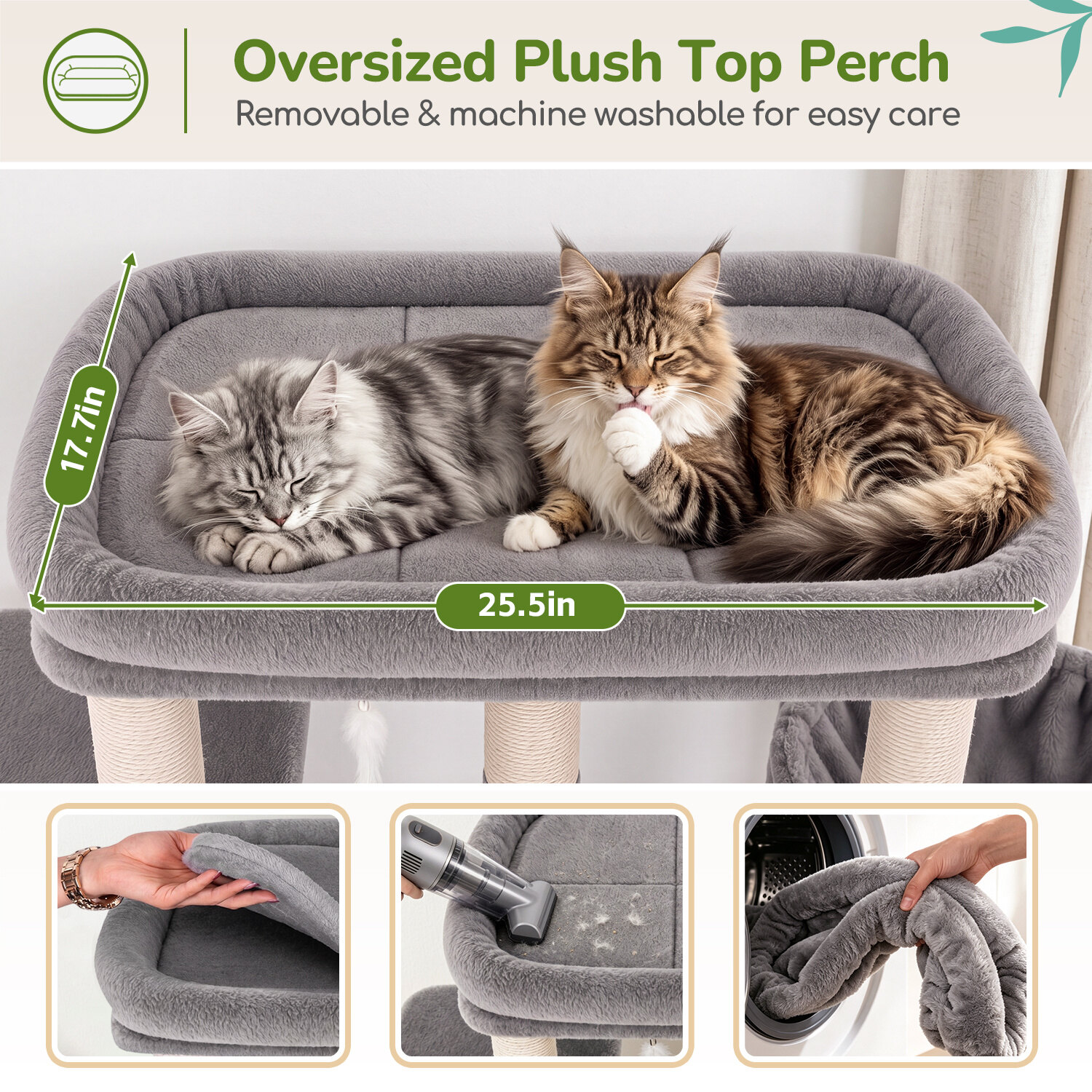 globlazer-s-series-s52f-arbre-chat-perchoir-large-robuste image 3