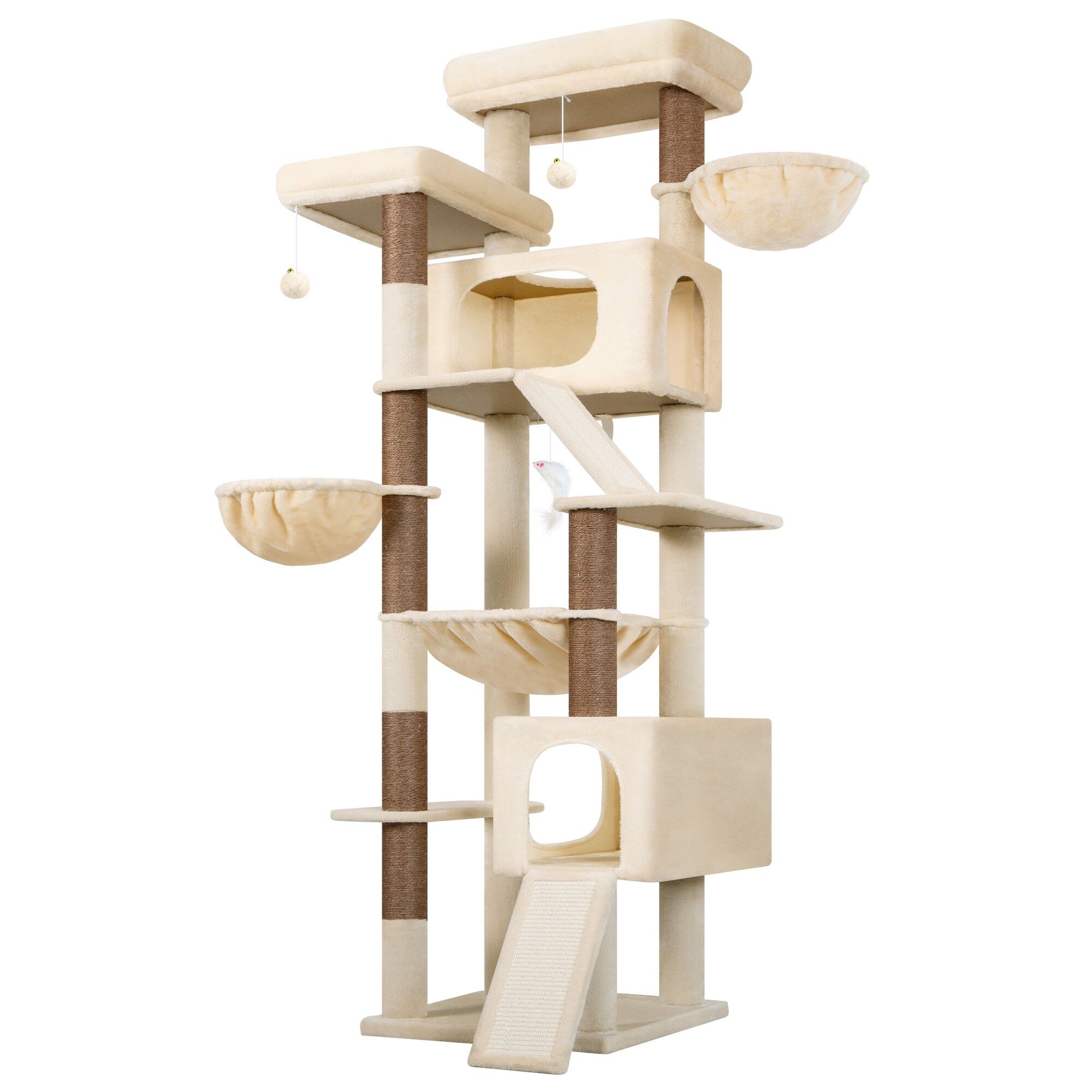 globlazer-f-series-f82d-arbre-chat-beige-82-pouces image 2