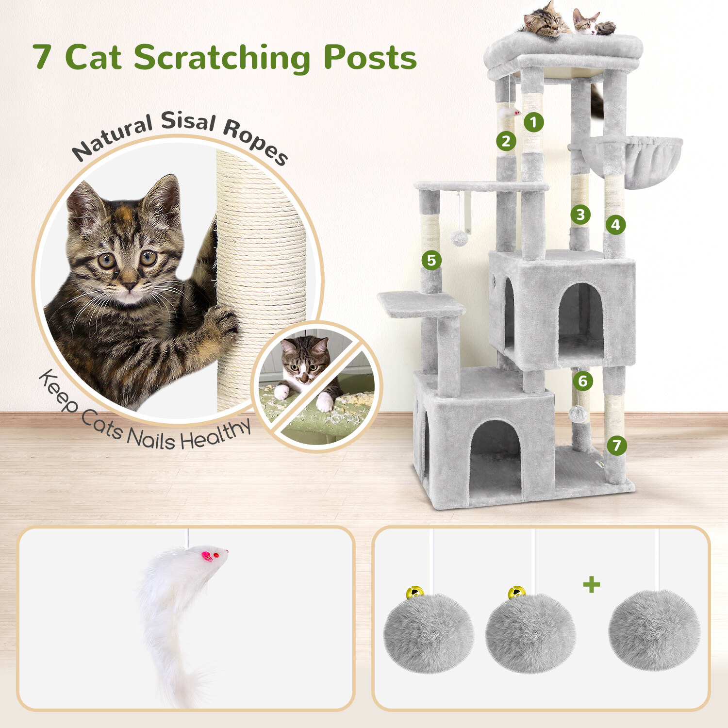 globlazer-f-series-f61-arbre-chat-robuste-155-cm-moyen image 5